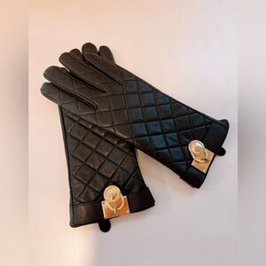 Michael Kors Leather Gloves